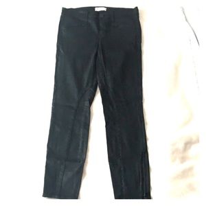 Madewell black jeans - Moto/sheen look - 28